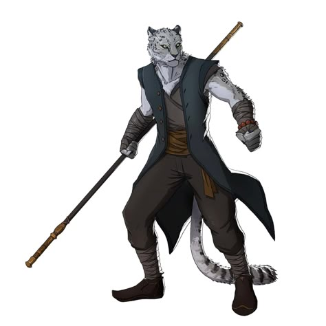 Male Catfolk Brawler - Pathfinder PFRPG DND D&D 3.5 5E 5th ed d20 fantasy Ernesto Irawan, Tabaxi Monk, Kid Hair, Heroic Fantasy, Fantasy Races, Dungeons And Dragons Characters, Dnd Art, Armors, Fantasy Rpg