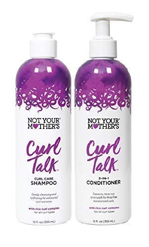 Amazon.com : Not Your Mother's Curl Talk Shampoo & Conditioner Set, 12 Fl Oz Each : Gateway Not Your Mothers Shampoo, Not Your Mothers Shampoo And Conditioner, Not Your Mothers Hair Products, Tresemme Products, Not Your Mothers Curl Talk, 2a Wavy Hair, Curly Routine, Curl Talk, Shampoo And Conditioner Bottles