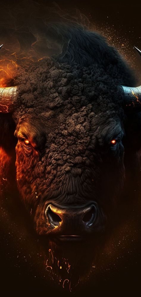 Live Photo Wallpaper, Travis Scott Iphone Wallpaper, Bull Artwork, Wild Bull, Bulls Wallpaper, Old Warrior, Wild Animal Wallpaper, Native Tattoos, Iran Pictures