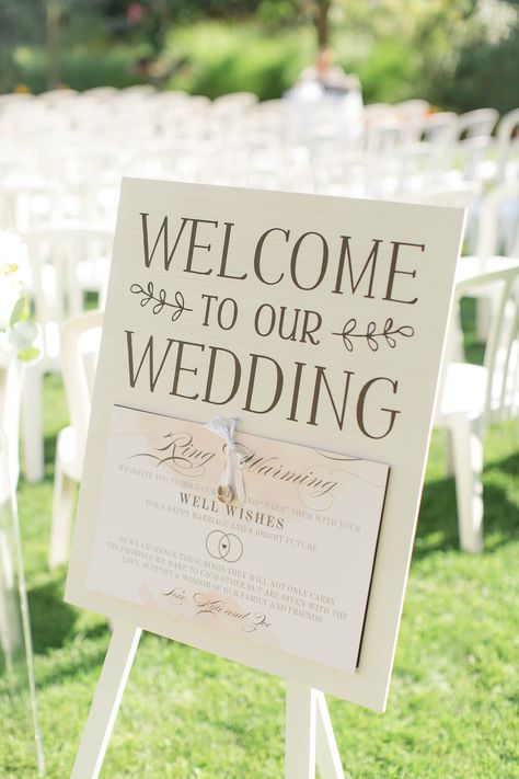 Ring Warming Ceremony Sign, Ring Passing Ceremony, Ring Warming Sign, Ring Warming Ceremony Ideas, Ring Warming, Ring Warming Ceremony, Glamour Wedding, Niagara Wedding, Good Wishes