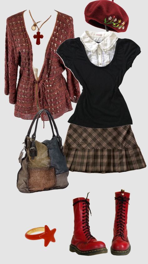 Tweed Aesthetic, Academia Outfits, 2000s Outfits, Fabulous Clothes, Fashion Aesthetics, Swaggy Outfits, Future Fashion, Retro Outfits, Cute Casual Outfits