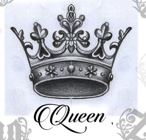 Queens Crown Tattoo Design, Crown Throat Tattoo, Crown Queen Tattoo, Skull With Crown Tattoo For Women, Queen Crown Tattoo Design, Queen Crown Drawing, Diamond Crown Tattoo, Princess Crown Tattoos, Internet Poster