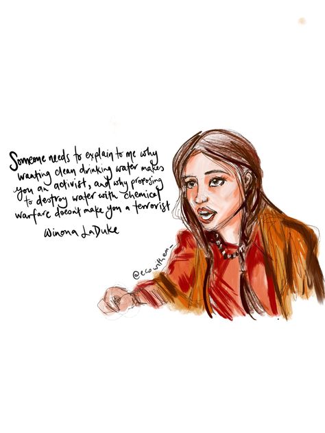 Illustration of Winona LaDuke by Emily Ehlers ( @ecowithem_) Www.ecowithem.com #iwd #iwd2018 #feminism #quote #winonaladuke Winona Laduke, Body And Soul, Mind Body Soul, Big Picture, Mind Body, Mindfulness, Quotes, Movie Posters