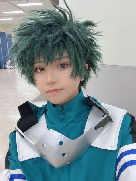 X Izuku Face Claim, Izuku Midoriya Cosplay, Deku Cosplay, My Hero Academia Costume, Easy Cosplay, Deku Boku No Hero, My Hero Academia Cosplay, Mha Cosplay, Cosplay Cute