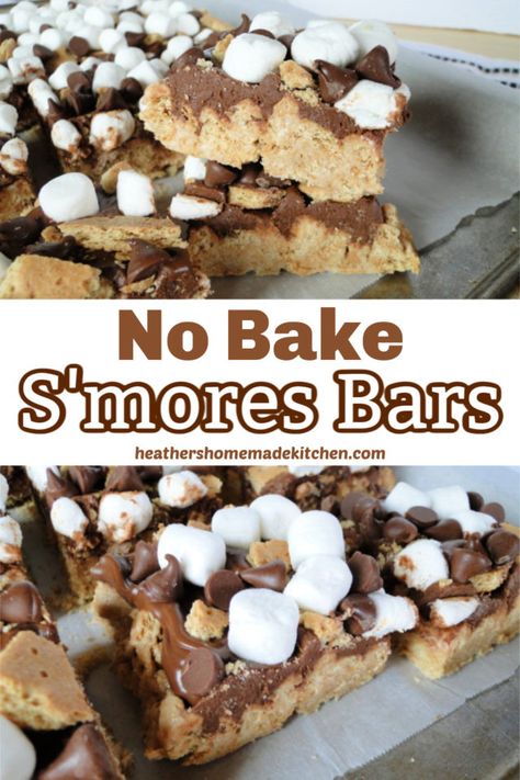 Bake Sale Desserts, Smores Cookies Bars, Baked Smores, Easy Smores, Bake Sale Treats, S Mores Bars, Quick Baking, Summer Baking, Dessert Bar Recipe