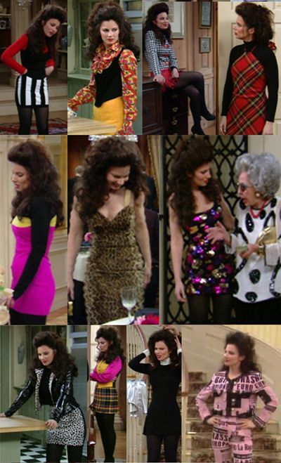 Nanny Fashion, Nana Fine, Nanny Outfits, Nanny Fran, Nanny Outfit, Fran Fine Outfits, Nineties Fashion, Fran Drescher, Fran Fine