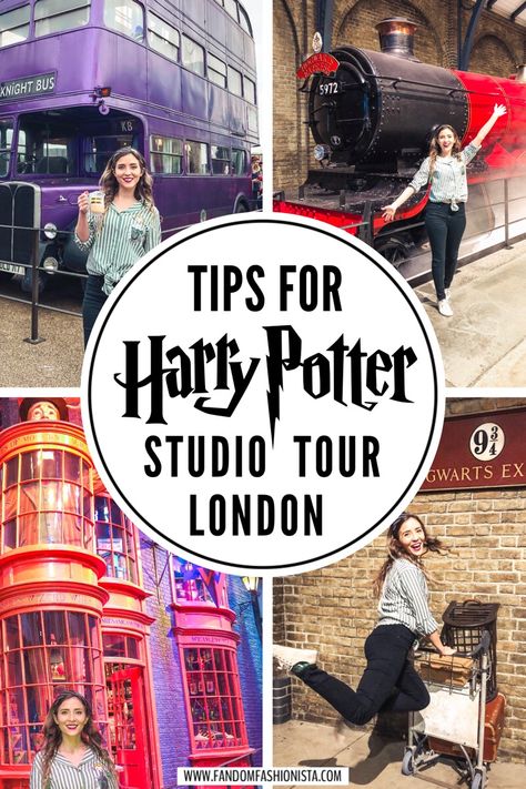 Looking for tips for the Harry Potter Studio Tour in London? Check out this guide that will tell you what to expect, food options, the best photo spots at the Harry Potter Studio Tour & more! #harrypotter #harrypotterstudiotour #londontips #harrypotterfan  #londontravel Harry Potter Studios London, London Harry Potter, Harry Potter London, Harry Potter Travel, Harry Potter Tour, Potter Studio, Harry Potter Studio Tour, Harry Potter Studios, London Guide