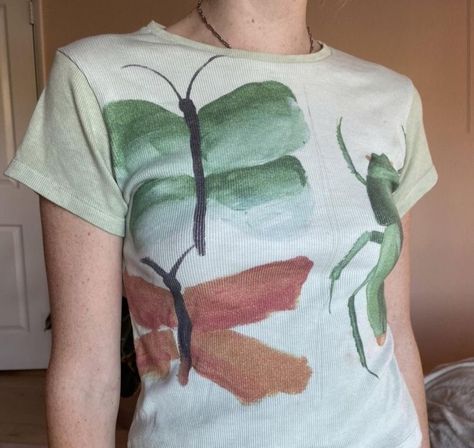 Painted T Shirt, Sea Monster, Cool Fits, Dream Clothes, Fashion Killa, Look Cool, Look Fashion, Diy Clothes, Pretty Outfits