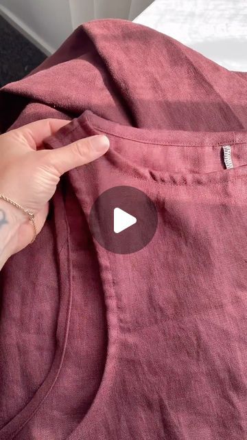 Danni Rose | NZ Made Clothing on Instagram: "How we finish necklines and sleeveless dresses 🌟" Altering Dress Neckline, Fix Stretched Neckline, How To Fix A Too Wide Neckline, A-line Dress With Bias Cut And Fitted Bodice, Sewing Hacks Alterations Neckline, How To Sew Neckline Facing, Made Clothing, Necklines For Dresses, Sewing Dresses