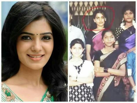 Samantha Childhood photo Samantha Photos, Sara Ali Khan, Actor Picture, Childhood Photos, Ali Khan, Movie Releases, Actresses, Actors, Makeup