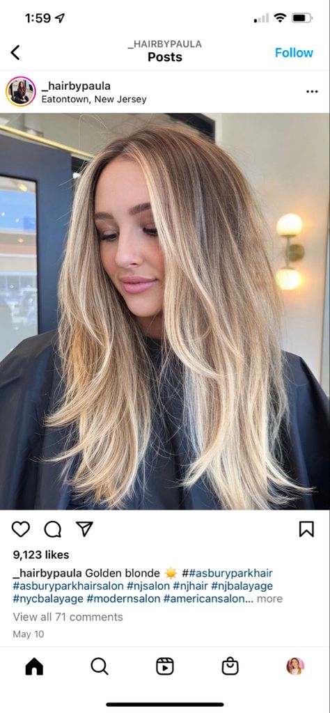 Root Stretch Hair, Root Stretch Hair Blonde, Root Smudge Blonde, Beachy Blonde Hair, Rachel Hair, Root Smudge, Summer Blonde Hair, Blonde Balayage Highlights, Blond Balayage