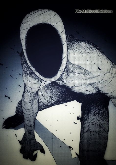 Menacing Pose Reference Drawing, Menacing Pose Reference, Menacing Pose, Ajin Manga, Ajin Anime, Hollow Art, Arte Alien, Scary Art, Creepy Art