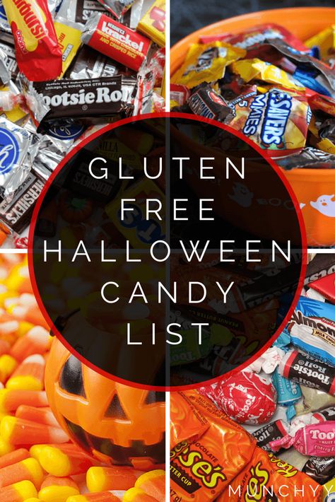 Gluten Free Halloween Candy, Gluten Free List, Tarte Vegan, Gluten Free Halloween, Gluten Free Info, Gluten Free Candy, Gluten Free Holiday, Gluten Free Kids, Lactose Free Diet