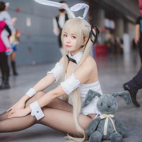 Mai Cosplay, Sora Cosplay, Cosplay Maid, Bunny Cosplay, Anime Kimono, Lingerie Outfit, Costume Anime, Maid Cosplay, Anime Halloween