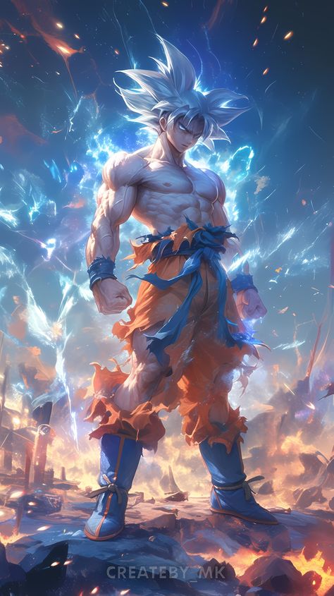 Realistic MUI Goku🔥🌟 • Generated/Created by @createby_mk ✨ • Inspired by the Anime Series (Dragon Ball Series) ❤️‍🔥 🔥 • 🎨 DM for Original File 🔥 Comment Down "Which one Art is your Favourite ✅"🗨️ • 🔍 Follow for More Anime Arts 🔥 • . . #ai #aiart #midjourney #aiartcommunity #aiartwork | #anime #vegeta #dragonballz #explorepage #explore #viral #digitalart #ınstagood #mkdesigns #wallpaper #follow #bing #foryou #trending #dragonball #dragonballsuper #art #goku #songoku #realistic Goku Realistic Art, Goku 3d Wallpaper, Goku Realistic, Mui Goku, Dragonball Xenoverse, Superman Artwork, Goku Wallpaper, Dragon Ball Super Artwork, Dbz Art