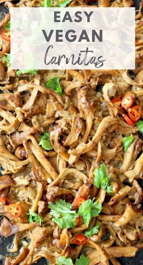 Vegan King Mushroom Recipes, Chanterelle Recipes Vegan, Vegan Chanterelle Recipes, King Mushroom Recipe Vegan, Chanterelle Mushroom Recipes Vegan, Trumpet Mushrooms Recipe Vegan, Seafood Mushroom Recipes, Vegan King Oyster Mushroom Recipe, King Mushroom Recipe