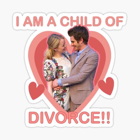 Millions of unique designs by independent artists. Find your thing. Andrew Garfield And Emma Stone, Child Of Divorce, Divorced Parents, Divorce And Kids, Cute Journals, Andrew Garfield, Emma Stone, Memes Quotes, A Child