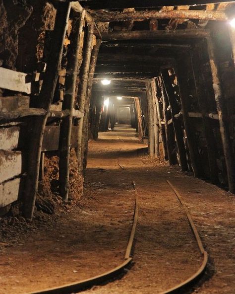 Mineshaft Aesthetic, Canary In A Coal Mine Aesthetic, Mines Aesthetic, Miner Aesthetic, Mining Aesthetic, Abandoned Mineshaft, Until Dawn Aesthetic, Mine Photo, Underground Mining