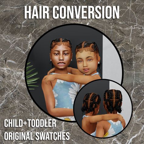 Sierra's CC Finds — amateursimmer: BrandySims Stitch Braids... Brandysims Cc, Sims 4 Cc Brandysims, Toddler Hairstyles Girl Sims 4 Cc, Sims 4 Cc Hair Braids, Sims Cc Patreon, Sims 4 Cc Braids, Sims 4 Toddler Hair, Toddler Hair Sims 4, Hair Ts4