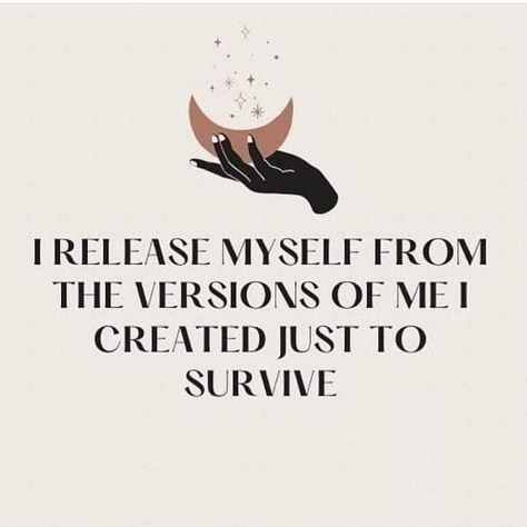 I Release, Energy Healing Spirituality, My Self, Positive Self Affirmations, Manifestation Quotes, Daily Affirmations, Spiritual Awakening, Affirmation Quotes, Pretty Quotes