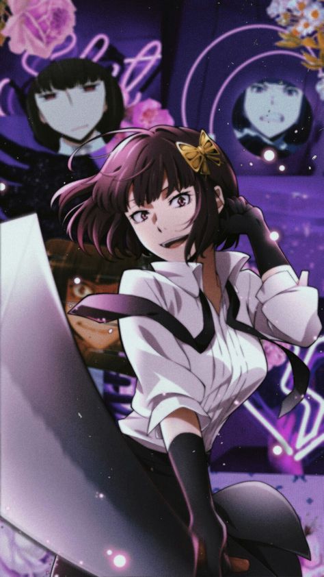 Yosano Akiko Wallpaper, Yosano Bsd, Yosano Akiko, Akiko Yosano, Kagehina Cute, Bungou Stray Dogs Wallpaper, Dog Frames, Queen Anime, Dazai Bungou Stray Dogs