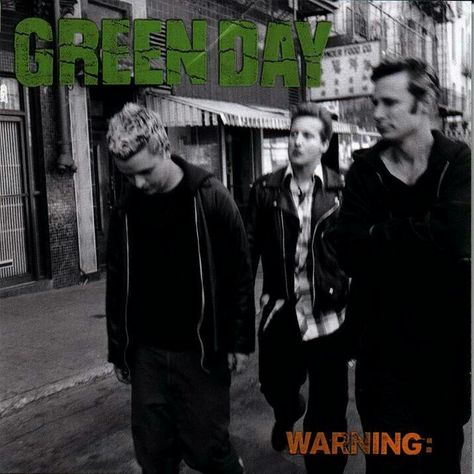 ❤ Greenday Album Covers, Green Day Warning, Green Day Albums, Greatest Album Covers, Def Leppard Hysteria, Billie Green Day, Rock Band Posters, Popular Bands, Iconic Album Covers