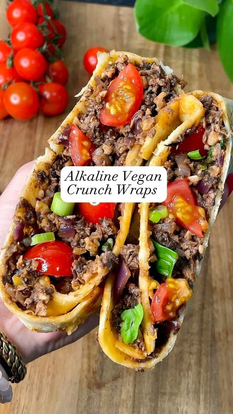 Best Alkaline Foods, Alkaline Plant Based Recipes, High Protein Alkaline Recipes, Healthy Alkaline Meals, Raw Vegan Wraps Recipes, Alkaline Meal Ideas, Dr Sebi Recipes Alkaline Diet Dinner, Alkaline Lunch Recipes, Alkaline Food Recipes