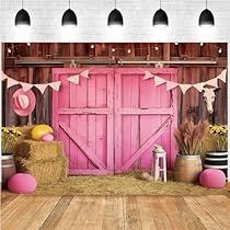 Barn Door Backdrop, Cowgirl Birthday Party Decorations, Baby Shower Photo Backdrop, Cow Barn, Farmhouse Party, Shower Photo Backdrop, Door Backdrop, Cowboy Photography, Door Backdrops