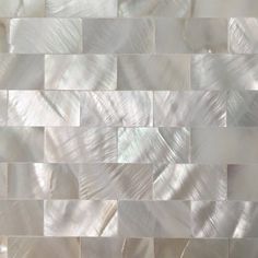 Mother Of Pearl Tile, Pearl Tiles, Shell Mosaic Tile, Tile For Kitchen, Shell Tiles, Pearl Tile, Ikea Bathroom, Shell Mosaic, Luxury Tile