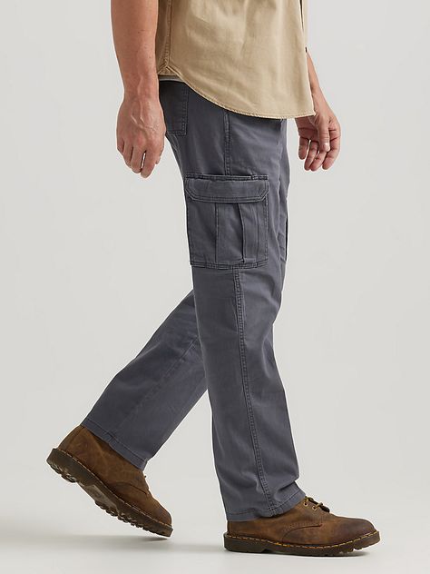 COMFORT AND FUNCTION GUARANTEEDWhether you're taking a stroll around the city or headed for a hike, you need pants that can easily transition between activities. That's where Wrangler® cargo pants come in. Our elastic waist cargo pants were created for comfort, function, and style to provide a versatile solution that will last you from day to night. As you move or rest, the flex waistband expands with you to keep you feeling comfortable and free all day long. The men's comfort waist cargo pants are made of breathable cotton and come with plenty of pocket space for your essentials. Not only do you have two large cargo pockets, but you also have a hidden tech pocket for your mobile device. With Wrangler® cargo pants, you're ready for anything. Wrangler Cargo Pants, Waist Cargo Pants, Wrangler Pants, Men's Apparel, Cargo Pant, Cargo Pants Men, Men's Pants, Cargo Pants, The Man