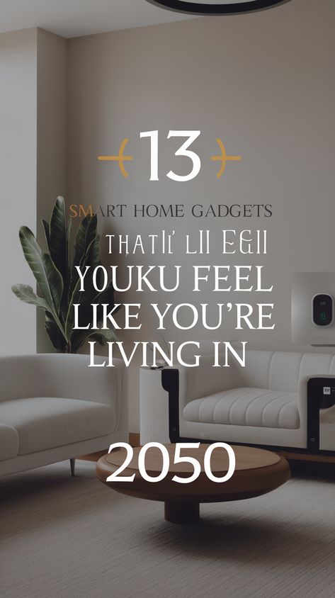 13 Smart Home Gadgets That'll Make You Feel Like You're Living in 2050 (#7 Is Mind-Blowing!) Smart Design Ideas, Home Tech Gadgets, Smart Home Technology Interior Design, Smart House Design, Smart Home Design Ideas, Calming Color Schemes, Smart Home Ideas, Cozy Furniture, Smart House