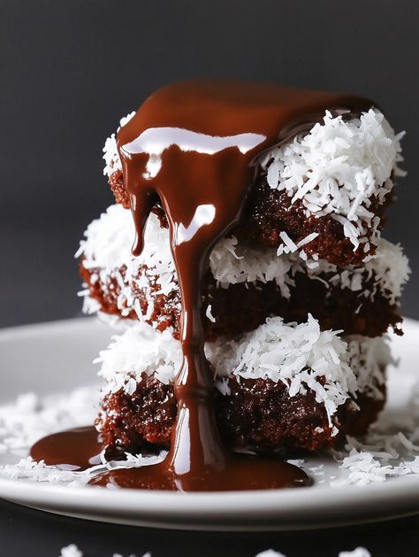 Australian Lamingtons recipe   👌 𝗜𝗻𝗴𝗿𝗲𝗱𝗶𝗲𝗻𝘁𝘀 👌  - 1 1/2 cups (190g) all-purpose flour - 1 cup (200g) granulated sugar - 1/2 cup (115g) unsalted butter, softened - 2 large eggs - 2 teaspoons baking powder - 1/2 teaspoon salt - 1/2 cup (120ml) milk - 1 teaspoon vanilla extract - 1 cup (120g) desiccated coconut Australian Lamingtons, Lamingtons Recipe, Desiccated Coconut, Recipe Ingredients, Food Recipe, Granulated Sugar, 2 Cups, Unsalted Butter, Purpose Flour