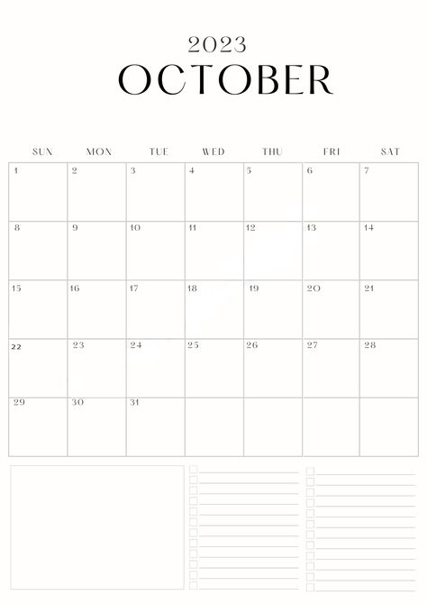 October 2023 Calendar with Holidays: October is a month full of excitement, celebration and opportunities. As the autumn season begins, people all over the world eagerly await the vibrant colors of autumn, the crispness in the air, and the joyous opportunities that come with it. Monthly Planner October 2023, October Month Calendar 2023, October 2023 Calendar Printable, October Calendar 2023, 2023 Calendar With Holidays, October 2023 Calendar, Planner For School, October Planner, Calendar October