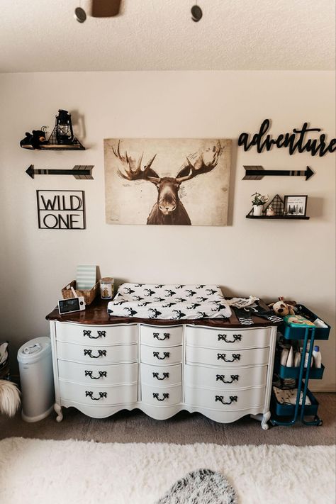 Hunter Nursery Ideas, Western Nursery Paint Colors, Ranch Style Nursery, Country Style Nursery, Nursery Ideas Country, Nursery Ideas Neutral Rustic, Modern Western Nursery, Nursery Ideas Rustic, Cabin Nursery Theme