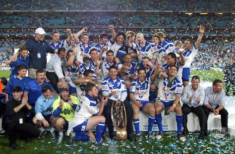 Canterbury Bankstown Bulldogs - 2004 #NRL Premiers Nrl Bulldogs Wallpaper, Bulldogs Nrl, Nrl Bulldogs, Canterbury Bulldogs, Bulldog Wallpaper, Rugby League, Canterbury, Rugby, Victorious