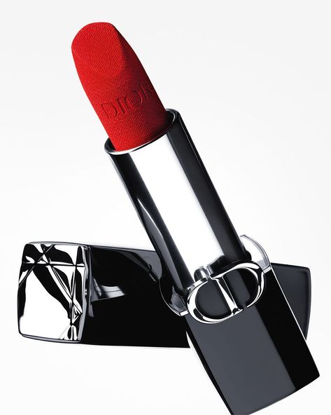 “999, our iconic, worldwide known, perfect red. We couldn’t launch Rouge Dior without it. It’s a must, it’s a pleasure.”… | Instagram Christian Dior Lipstick, Dior Lipstick, Ch Carolina Herrera, Velvet Lipstick, Still Life Photographers, Dior Makeup, Dior Beauty, Red Lipstick, Anastasia Beverly Hills