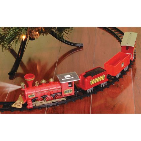 4-Piece Train Set - OrientalTrading.com Train Engineer Costume, Christmas Tree Train Set, Christmas Tree Train, Christmas Train Set, Foil Decor, Train Engineer, Holiday Train, Toy Trains Set, Toy Trains