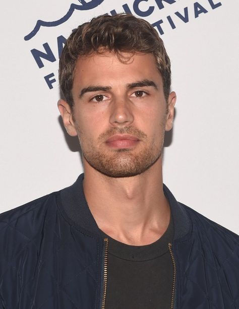 Pin for Later: 67 Celebrities Who Look Even Hotter Thanks to Their Scruff Theo James Divergent Theo James, Richest Actors, Theodore James, Celebrity News Gossip, Theo James, Famous Men, Divergent, Celebrity Art, Robert Pattinson