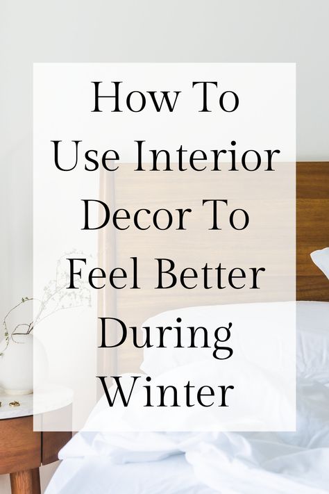 Looking for ways to combat the winter blues? Whether you have low-energy or are feeling the full effects of SAD (seasonal affective disorder), your mental health can feel the effects of less sunlight and cold temperatures. Here are 6 design tips to help you feel better during winter: Seasonal Affective Disease, Warm Tone Colors, Light Therapy Lamps, Seasonal Affective, Therapy Lamp, Sleep Cycle, Organizing Systems, Physical Wellness, Winter Blues