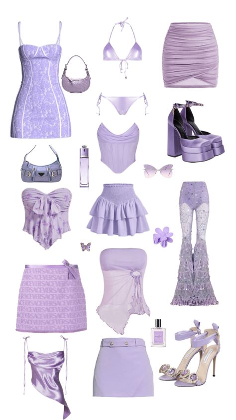 Lavender Outfit, Easy Diy Clothes, Lavender Haze, Cute Short Dresses, Fasion Outfits, Sister Outfits, Aesthetic Outfit Ideas, Purple Outfits, Prom Dresses Ball Gown