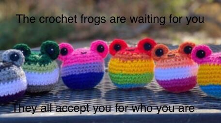 Pride Frog, Frog Amigurumi, Frog Pictures, Lgbtq Funny, Gay Memes, Kawaii Crochet, Lgbt Art, Fun Crochet Projects, Diy Crochet Projects