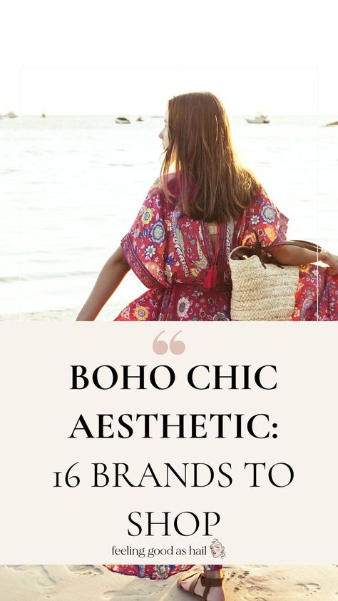 Unleash your inner free spirit with 16 brands that epitomize the boho chic aesthetic! Explore a world of boho chic outfits, casual ensembles inspired by Free People, and unique pieces that resonate with the free-spirited Free People aesthetic. It's time to curate a wardrobe as adventurous and stylish as you are! #BohoChicOutfits #BohoChicCasualOutfit #FreePeopleOutfits #BohoChicAesthetic #FreePeopleAesthetic Rachel Zoe Style Outfits Boho, Boho Fancy Outfit, Boho European Style, Boho Chic Capsule Wardrobe, Boho Chic Aesthetic Outfit, Free Spirit Aesthetic Outfit, Affordable Boho Clothes, Boho Chic Outfits Casual, Boho Mom Outfits