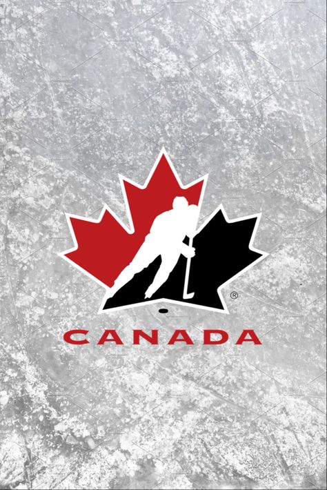 Hockey Canada Wallpaper, 2025 Poster, Team Canada Hockey, Canada Logo, Harry Smith, Canada Hockey, Street Hockey, Hockey Logos, Happy Canada Day