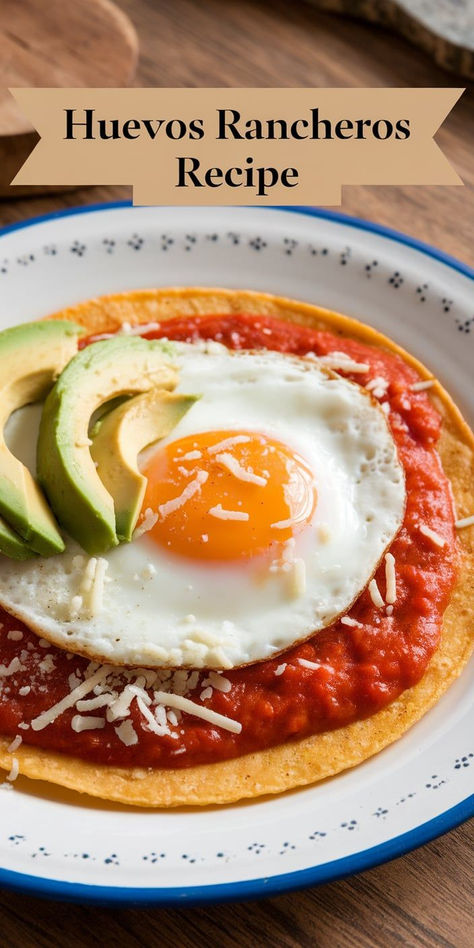 Savor the bold flavors of Huevos Rancheros! Crispy tortillas, perfectly cooked eggs, and a zesty tomato-based ranchero sauce make this dish a satisfying and delicious breakfast or brunch. Easy Huevos Rancheros, Ranchero Sauce, Huevos Rancheros Recipe, Delicious Breakfast, How To Cook Eggs, Tortillas, Family Favorites, Yummy Breakfast, Easy Dinner Recipes