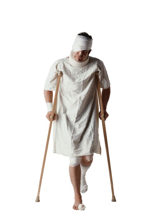 Halloween Costumes With Crutches, Disney Halloween Costumes, Birthday Halloween Party, Crutches, Fantasias Halloween, Mens Halloween Costumes, Thrift Stores, Halloween Birthday, Disney Halloween