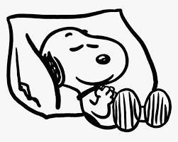 Snoopy Png, Snoopy Sleeping, Png Clipart, Snoopy, Free Download, Black And White, Instagram, Black