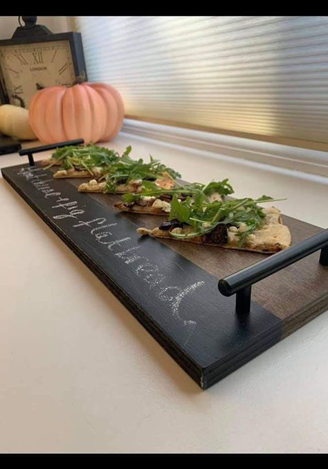 Chalkboard Serving Trays, Wine Serving Trays, Dessert Boards, Appetizer Board, Wine Tray, Diy Serving Tray, Rustic Serving Trays, Wooden Serving Tray, Wood Serving Board