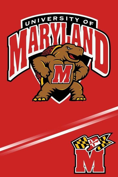 Black Bratz Doll, Awesome Wallpapers, Maryland Terrapins, University Of Maryland, College Park, College Logo, Big Ten, Cool Wallpapers, Historical Events