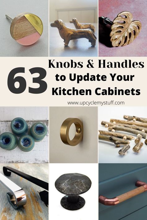 Unique Kitchen Cabinet Handles, Diy Draw Handles, Diy Kitchen Cabinet Handles, Diy Cabinet Handles Ideas, Boho Kitchen Cabinet Pulls, Vintage Kitchen Handles, Diy Kitchen Handles, Diy Door Handles Ideas, Kitchen Cabinets Handles And Knobs Ideas