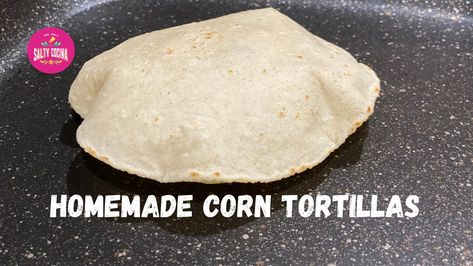 Salty Cocina, Corn Tortilla Recipes, Beef Tamales, Homemade Corn Tortillas, Mexican Bread, Fresh Tortillas, Homemade Eggnog, Spiced Rice, Perfect Rice